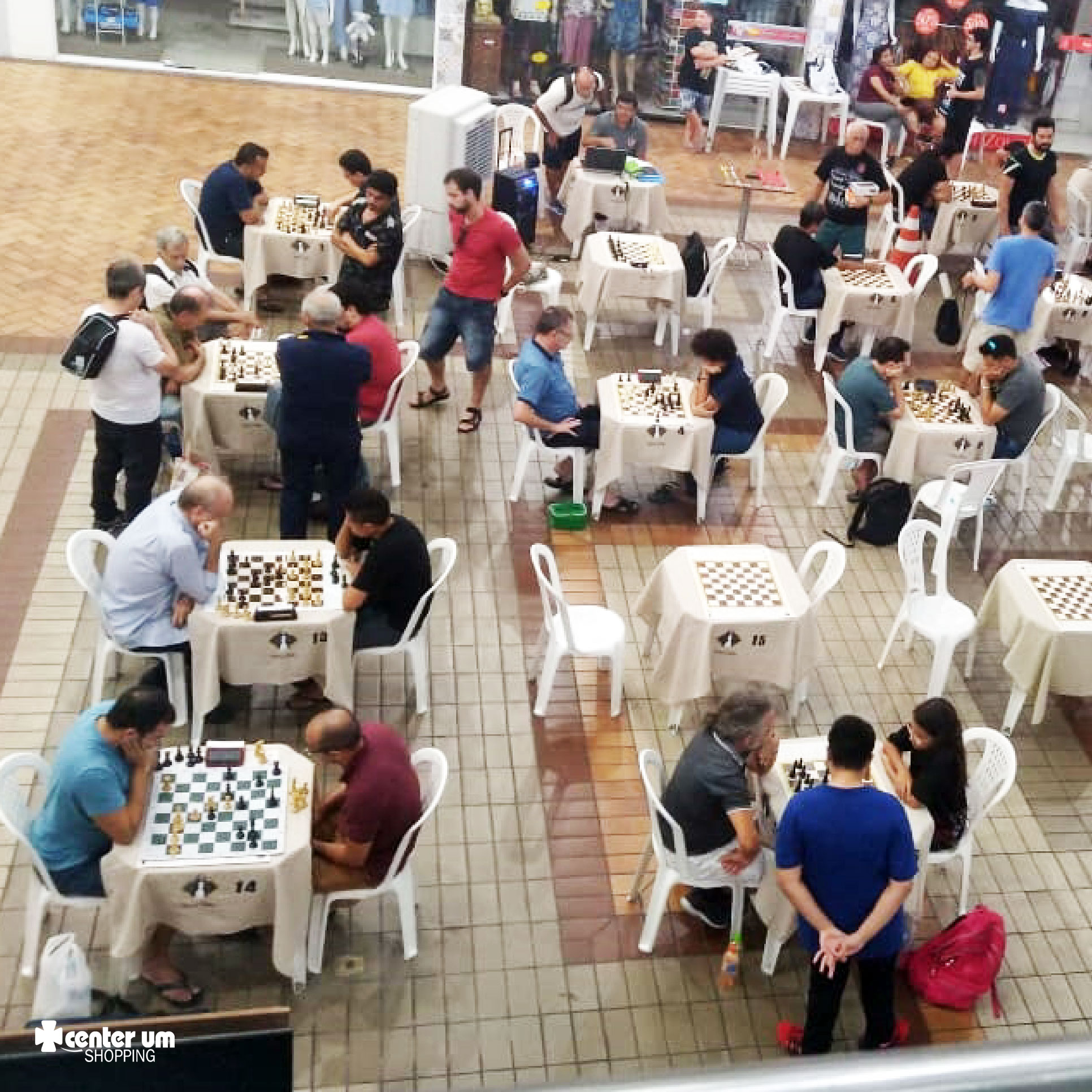 Campeonato de xadrez – 1ª Etapa – Center Um Shopping